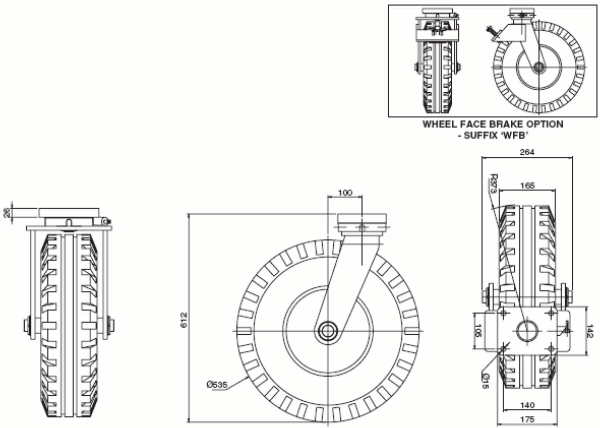 Single%20Pneumatic%20Tyred%20Castor%20(2100kg)